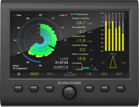 Moniteur Clarity — conformation Loudness cinéma